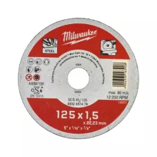 Тонкие отрезные диски по металлу SCS 41 / 125 - серия для ремонтников Milwaukee
