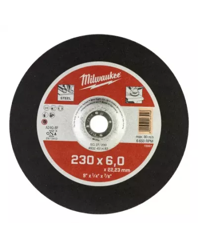 Шлифовальные диски по металлу. Серия для ремонтников SG 27 / 230 Milwaukee