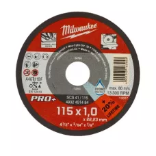 Тонкие отрезные диски по металлу PRO+ SCS 41 / 115 Milwaukee