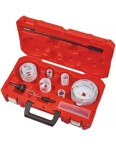 Набор биметаллических коронок с добавлением кобальта  Holesaw kit 3 - 1 шт Milwaukee