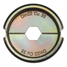 Матрица для медных наконечников и коннекторов Milwaukee DIN22 CU 35  (Арт. 4932451746)