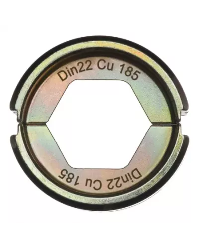 Матрица для медных наконечников и коннекторов Milwaukee DIN22 CU 185  (Арт. 4932451752)