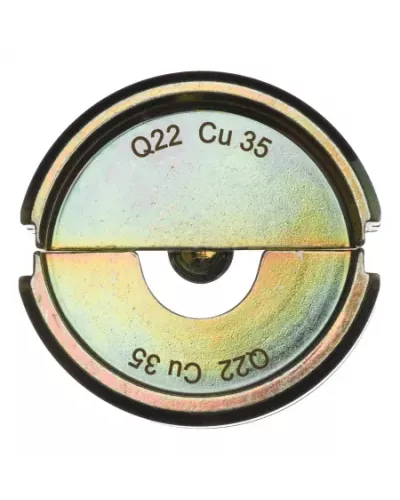 Матрица для медных напаянных клемм Milwaukee Q22 CU 35  (Арт. 4932451768)