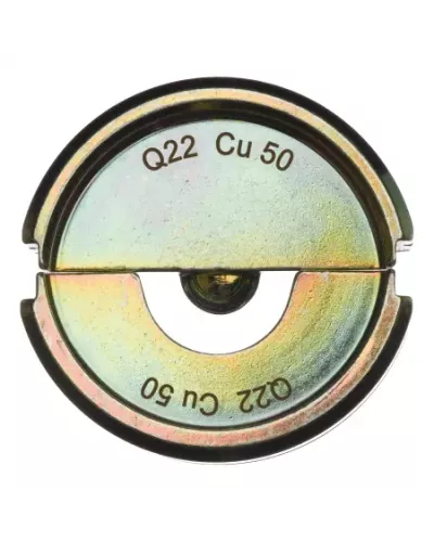 Матрица для медных напаянных клемм Milwaukee Q22 CU 50  (Арт. 4932451769)