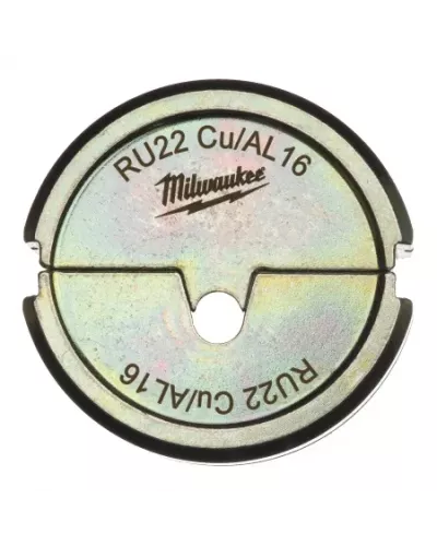 Матрица для округления алюминиевых и медных клемм треугольной формы Milwaukee RU22 CU/AL 16  (Арт. 4932451780)