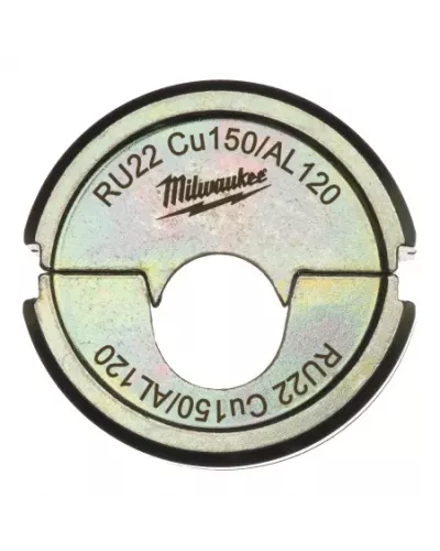 Матрица для округления алюминиевых и медных клемм треугольной формы Milwaukee RU22 CU/AL 120  (Арт. 4932451786)