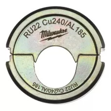 Матрица для округления алюминиевых и медных клемм треугольной формы Milwaukee RU22 CU/AL 185  (Арт. 4932451788)