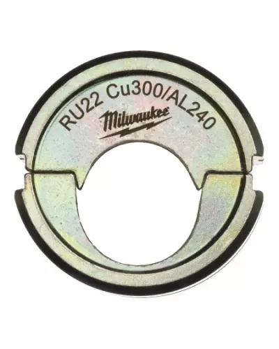 Матрица для округления алюминиевых и медных клемм треугольной формы Milwaukee RU22 CU/AL 240  (Арт. 4932451789)