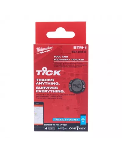 Milwaukee® TICK - Bluetooth® электронная метка BTM-1 Milwaukee