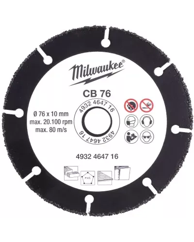Диск по дереву 76мм Milwaukee