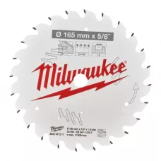 Пильные диски для ручных циркулярных пил CSB P W 165 x 15.87 x 1.6 x 24ATB Milwaukee