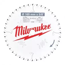 Пильные диски для ручных циркулярных пил CSB P W 165 x 15.87 x 1.6 x 40ATB Milwaukee