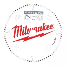 Пильные диски для торцовочных пил CSB MS Alu254 x 30 x 3,0 x 80TF neg. Milwaukee