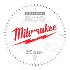 Пильные диски для торцовочных пил CSB MS W 254 x 30 x 3,0 x 60ATB neg. Milwaukee