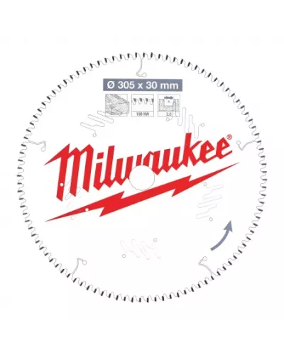 Пильные диски для торцовочных пил CSB MS W 305 x 30 x 3,0 x 100ATB neg. Milwaukee