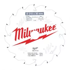 Пильные диски для ручных циркулярных пил CSB P W 210 x 30 x 2.4 x 16ATB Milwaukee