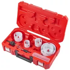 Набор биметаллических коронок с добавлением кобальта  Holesaw Kit no. 8 - 9 шт Milwaukee