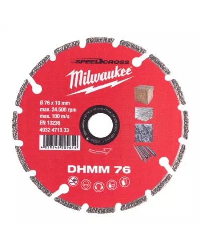 Алмазный диск DHMM 76мм для M12 FCOT Milwaukee
