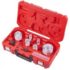 Набор биметаллических коронок с добавлением кобальта  Holesaw Kit no. 9 - 15шт Milwaukee