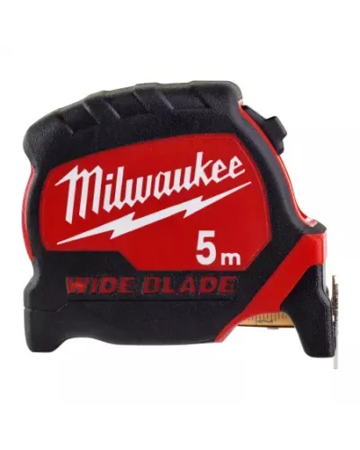Рулетка Премиум с широким полотном 5 м Milwaukee