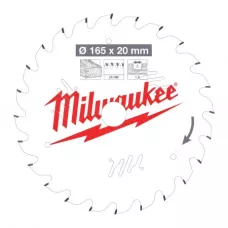 Пильные диски для ручных циркулярных пил CSB P W 165 x 20 x 1.6 x 24ATB Milwaukee