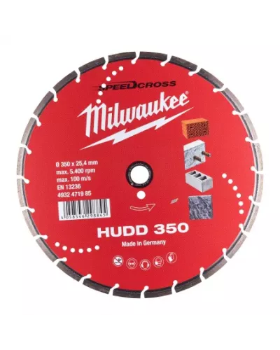 Алмазные диски Speedcross HUDD HUDD 350 Milwaukee