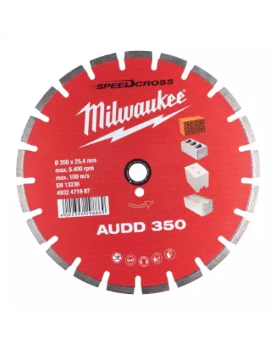 Алмазные диски Speedcross AUDD AUDD 350 Milwaukee