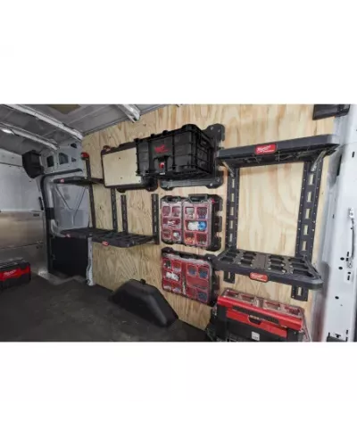 PACKOUT™ стеллажная система (2 полки + 2 профиля E-TRACK) Milwaukee