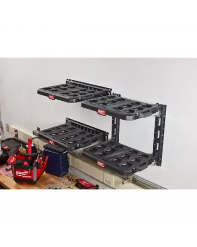 PACKOUT™ стеллажная система (2 полки + 2 профиля E-TRACK) Milwaukee