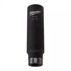 Ударная головка удлиненная 11 mm 3/8" impact socket - long Milwaukee