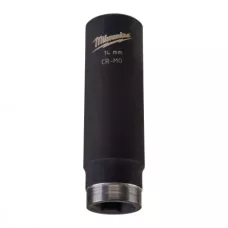 Ударная головка удлиненная 14 mm 3/8" impact socket - long Milwaukee