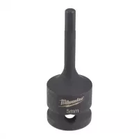 1/2" ударная головка с рабочей частью HEX5 (1 шт) Milwaukee