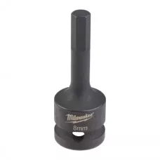 1/2" ударная головка с рабочей частью HEX8 (1 шт) Milwaukee