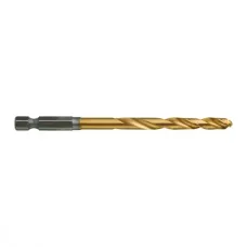 Сверло по металлу Shockwave HSS-G TiN Red Hex 6 mm - 10 pcs Milwaukee