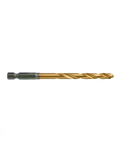 Сверло по металлу Shockwave HSS-G TiN Red Hex 6 mm - 10 pcs Milwaukee