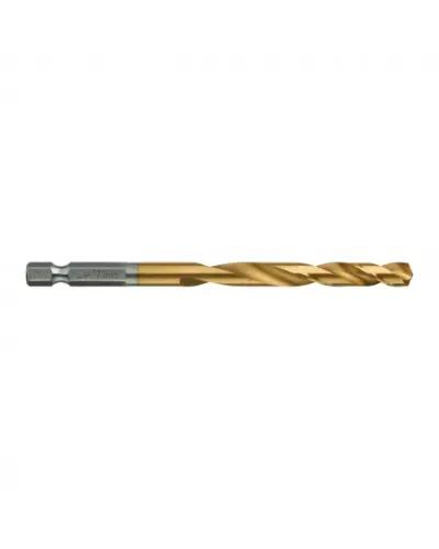 Сверло по металлу Shockwave HSS-G TiN Red Hex 7 mm - 5 pcs Milwaukee
