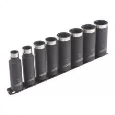 Набор головок удлиненных 3/8" SHOCKWAVE™ IMPACT DUTY (8 шт) Milwaukee