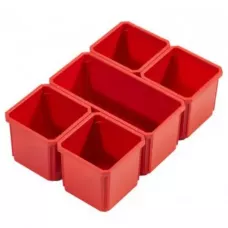 Milwaukee PACKOUT ячейки для органайзеров 5шт (1 большая, 4 маленьких) (замена для 4931466513) (Арт. 4932478300)