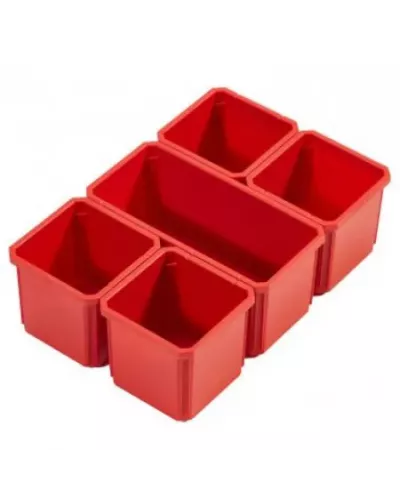 Milwaukee PACKOUT ячейки для органайзеров 5шт (1 большая, 4 маленьких) (замена для 4931466513) (Арт. 4932478300)