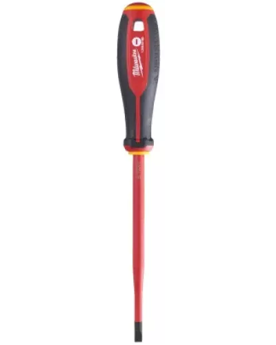 Трехгранная отвертка, изолированная Milwaukee VDE SL 1.2x6.5x150 (замена для 4932464039) (Арт. 4932478717)