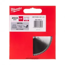 Пильный дискCSB P M 203x5/8inx1.6x70 Milwaukee