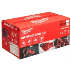 Перчатки зимние с сопротивлением порезам ур.1, 9/L Milwaukee