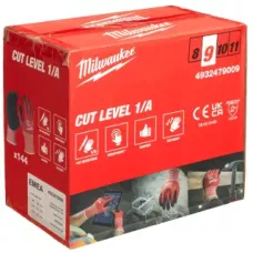 Перчатки Milwaukee с защитой от минимальных рисков, уровень 1, размер L/9 (144 пары) (Арт. 4932479009)