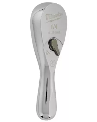 Вороток с трещоткой укороченный Milwaukee 1/4'' - 76 мм (Арт. 4932479646)