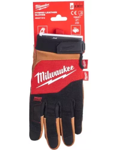 ПерчаткиHybrid Leather Gloves - 7/S Milwaukee