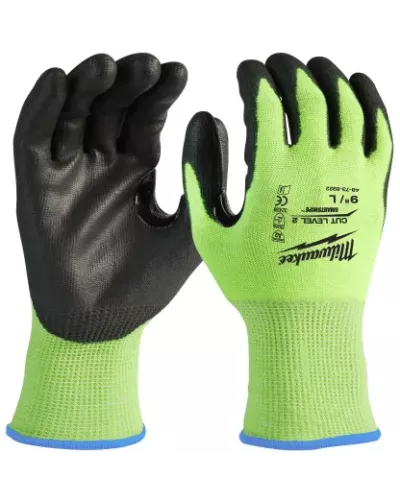 Перчатки защитные Hi-Vis Cut B Gloves - 7/S Milwaukee
