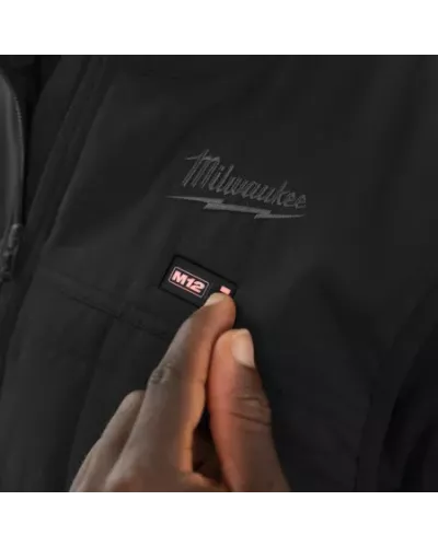 Жилет с подогревом черный Milwaukee M12HPV BL2-0 (XXL) (Арт. 4932480080)