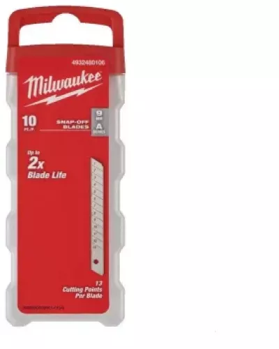 Упаковка лезвий сменных сегментированных 9 мм (10 шт) Milwaukee