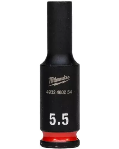 Головка ударная удлиненная Milwaukee 1/4'' 5.5 мм (замена для 4932472286) (Арт. 4932480254)