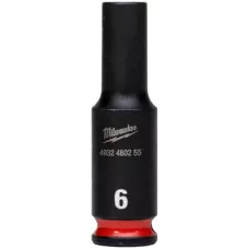 Головка ударная удлиненная Milwaukee 1/4'' 6 мм (замена для 4932478000) (Арт. 4932480255)